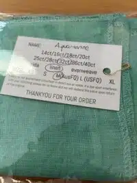 Paddock Lane Designs 32ct Linen Aquamarine