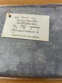 Paddock Lane Designs 32ct Linen Dark Sky