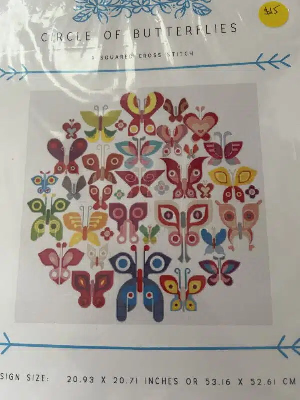 Circle Of Butterflies X Squared