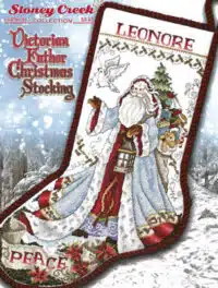 Stoney Creek Collection - Victorian Father Christmas Stocking