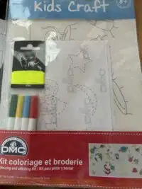 Kids Craft Colouring and Stitching Kit