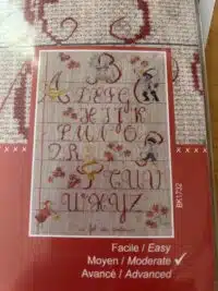 DMC Cross Stitch STORIES ABC 38.5cm x 28.5cm