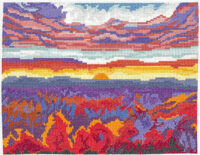 Imaginating- Soaring Over The Valley II Cross Stitch Chart Hard Copy