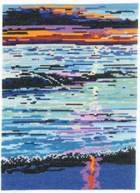 Imaginating- My Heart My Ocean Cross Stitch Chart Hard Copy