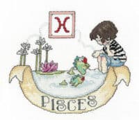 Imaginating- Pisces Cross Stitch Chart Hard Copy