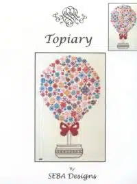 SEBA Designs - Topiary Cross Stitch Chart Hardcopy
