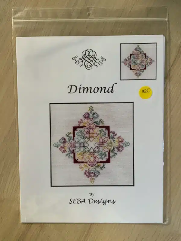 SEBA Designs - Dimond Cross Stitch Chart Hardcopy