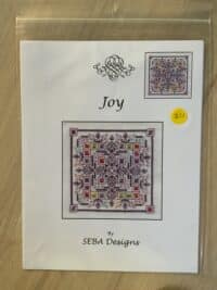 SEBA Designs - Joy Cross Stitch Chart Hardcopy