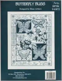 Diane Arthurs Butterfly Bliss Cross Stitch Chart Hard Copy