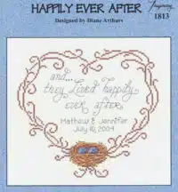 Diane Arthurs Happily Ever After Cross Stitch Chart Hard Copy