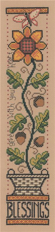 Diane Arthurs Blessings Sampler Cross Stitch Chart Hard Copy
