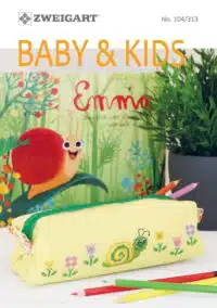 Zweigart - Pattern Book No. 104/313 - Baby and Kids (Cross Stitch Charts)