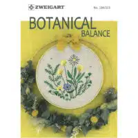 Zweigart - Pattern Book No. 104/323 Botanical Balance (Cross Stitch Charts)