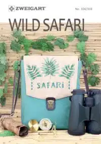 Zweigart - Pattern Book No. 104/318 Wild Safari (Cross Stitch Charts)