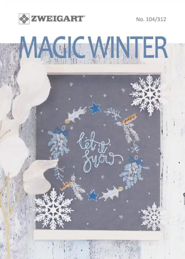 Zweigart - Pattern Book No. 104/312 Magic Winter (Cross Stitch Charts)