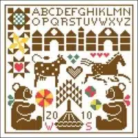 Monasterium Design - #27 Little Sampler TEDDY