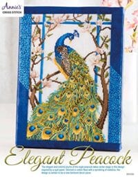 Annie’s Cross Stitch - Elegant Peacock