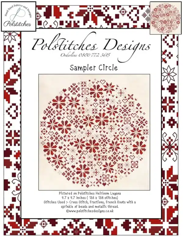 Polstitches Designs - Sampler Circle