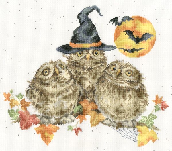 Bothy Threads XHD145 Happy Owl-o-ween