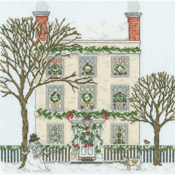 Bothy Threads XSS31 Christmas Townhouse
