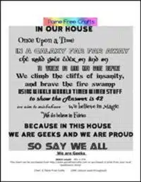 Paine Free Crafts - We Are Geeks