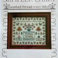 Traditional Sampler Chart - Moira Blackburn Sampler