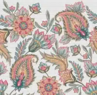 X Squared Cross Stitch - Beautiful Paisley