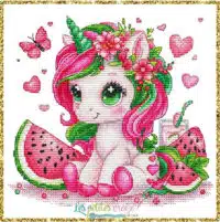 Les Petites Croix De Lucie - Watermelon Unicorn
