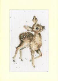 Bothy Threads XGC58-TP Deerly Loved - Thread and Fabric Pack