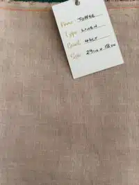 Whoopsie Daisy Designs by Daisy Chain Stitchery Toffee 46count