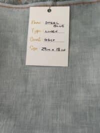 Whoopsie Daisy Designs by Daisy Chain Stitchery Steel Blue 46count