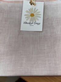 Whoopsie Daisy Designs by Daisy Chain Stitchery Whisper Rose 32 count