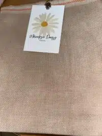 Whoopsie Daisy Designs by Daisy Chain Stitchery Toffee 18 count