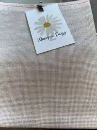 Whoopsie Daisy Designs by Daisy Chain Stitchery Seashell 18 count