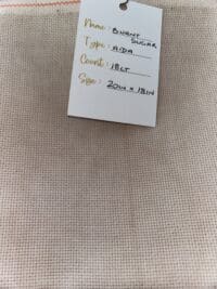 Whoopsie Daisy Designs by Daisy Chain Stitchery Burnt Sugar 18 count