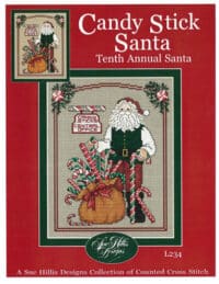 Sue Hillis - Candy Stick Santa