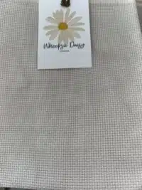 Whoopsie Daisy Designs by Daisy Chain Stitchery Vanilla Bean 14 count