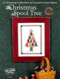 Sue Hillis - Christmas Spool Tree (w/charms)