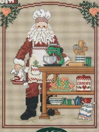 Sue Hillis - Cookie Santa (w/ charm)
