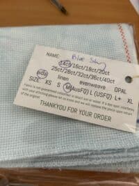 Paddock Lane Designs 14 Count Aida FQ Blue Sky