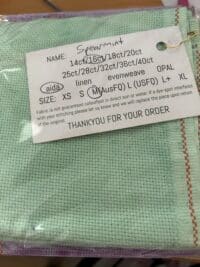 Paddock Lane 16 Count Aida FQ Spearmint