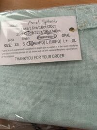 Paddock Lane Designs 28ct Evenweave Ariel Splash