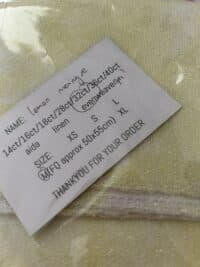 Paddock Lane Designs 32ct Evenweave Opalescent Lemon Meringue