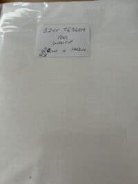 Zweigart 32 Count Linen White 28cm x 140cm