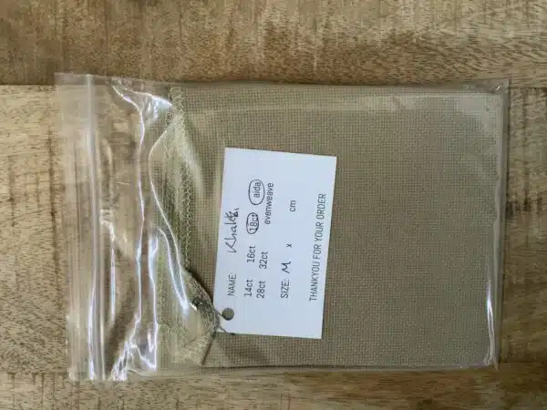 Paddock Lane Designs 18 count Aida Khaki