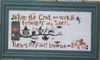 Bent Creek - Halloween Branch-LIttle Squirrely Witch