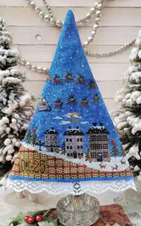 Hello from Liz Mathews - Santa's Night Tree