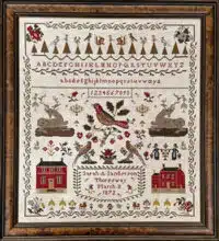 The Scarlett House - Sarah A. Sanderson 1872