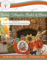Anabella's - Autumn Cottagecore Basket Of Blooms