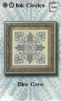 Ink Circles - Blue Corn